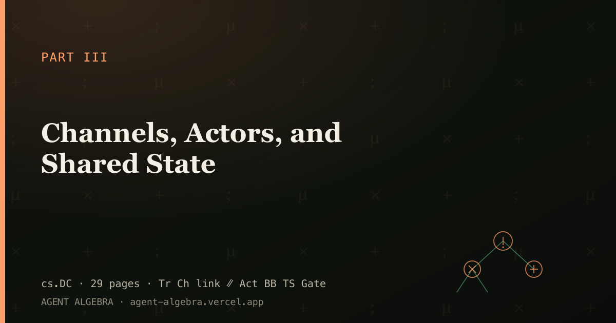 Channels, Actors, and Shared State preview